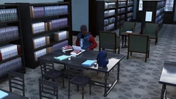 My Sister, My Roommate - Blowjob in the Library (Textless)
