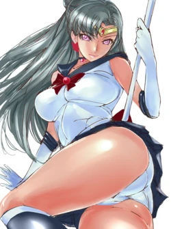 Galeria Sailor Pluto - Setsuna Meiō  / Sailor Saturn - Hotaru Tomoe ecchi