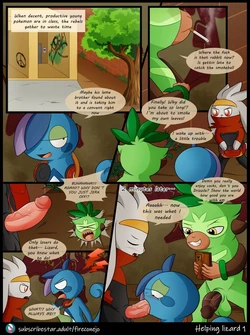 [Fire Conejo] Helping Lizard (Pokemon)
