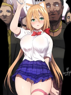 [maskedy] 【FULL】続・満員電車で大変なことになっちゃう制服菫IF_前編（全11枚）