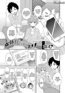 [Amu] Nyotaika Appli   (Nyotaika Ryoujoku!!) [Indonesian] [PinattSuki]   [Decensored] [Digital]