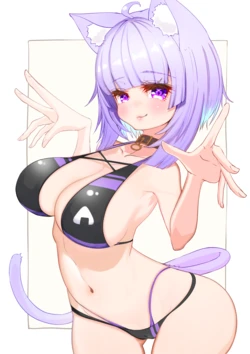 [カジマコト] 猫又おかゆ (ホロライブ)