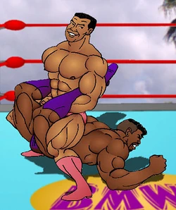 [Cacencst] BlkMuscleWrestling