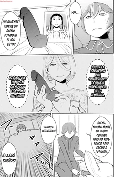 [Otokonoko to Onnanoko (Sasaki Saki)] Akogare no Senpai ni ~Futanari no Yumenouchi!~ [Spanish] [Bananare22]