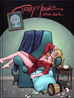 Terry Moore after dark…