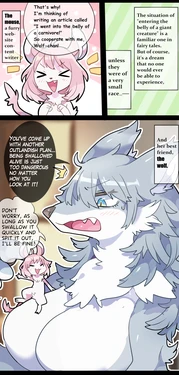 [imaat] Giant Wolf Girl VORE & GTS [English / Japanese]