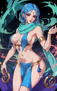 AI Generated - female Djinn