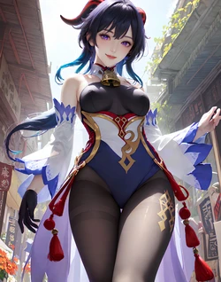 危险人物 --ganyu [AI Generated]