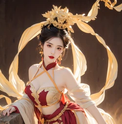 Fairy of Mogao Caves [AI Generated]