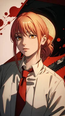 MAKIMA(CHAINSAW MAN)[PIXIV] 6 {AI GENERATED}