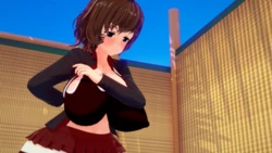 [Sharkteeth] Koume and Akechi on the Beach