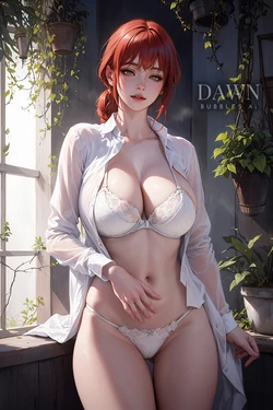 MAKIMA(CHAINSAW MAN)[PIXIV] 8 {AI GENERATED}