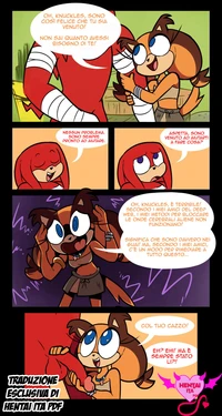 [Misconamour] Sticks & Knuckles (Sonic The Hedgehog) [italian]