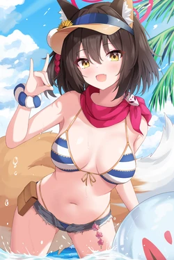 [Enru] Swimsuit Izuna (Blue Archive)