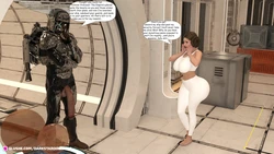 Fennario3D - Princess Leia Fucked by Mandalorian Bounty Hunter (Textless)