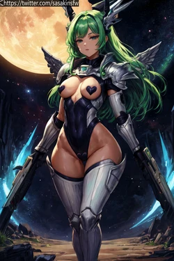 [sasakinsfw](ai generated) Space light girl