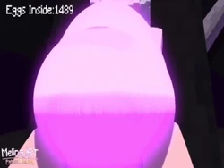 Melinajbt minecraft (stomach bulge, cumflation, hyper belly hyper penis)