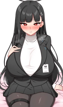 [Haikome] Rio Kaichou ni Oshioki Chichi Zeme (Blue Archive)