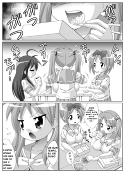 [Tetsu no Katamari (Tesujinex)] Taijuu Ga Attoiumani Mata Fueta | Mais gorda a cada respiração [Portuguese-BR]