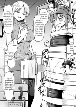 [Kurokawa Ryoichi] Hachisuka Hakase no Nouha Sokutei Sundome Sakuseiki Jikken | Dr. Hachisuka's brainwave reading milking machine test [English]