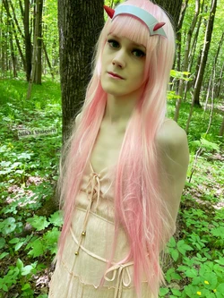 Cute Pink Unicorn - Zero Two