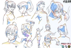 Jujutsu Kaisen Settei, Character Design & Key Animation