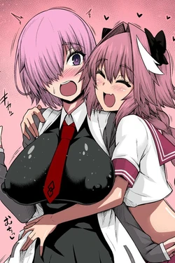 [Ankoman] Mash, Astolfo to Nakayoku Naru (Fate/Grand Order) [Russian] [FateNightGrand] [Colorized]