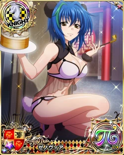 High School DxD Xenovia mobage cards (complete collection + NSFW edits)