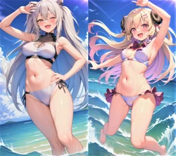 #ホロライブ 獅白ぼたん&角巻わため - sakuto的插畫 - pixiv [ ] 83 #角巻わため AI生成のイラスト・マンガ作品 - pixiv [✓]#萌芽二次元 【AI 繪圖】角卷綿芽(Hololive) - 萌芽站長@萌芽系列網站的插畫 - pixiv [AI Generated]