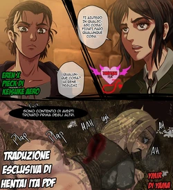 Eren x Piek [Keisuke Aero] e Ymir [Yama] (AOT, Attack on Titan)