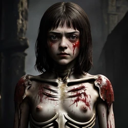 Arya and Sansa Stak (AI generated)