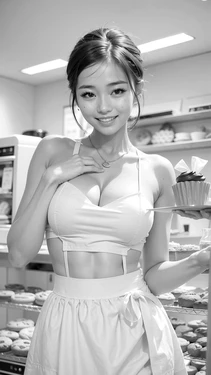 AI Generated Black&White Beauty Collection 51