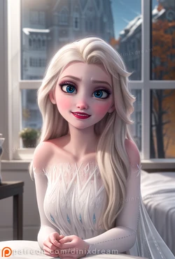 Nude Elsa (Frozen) [AI Generated]