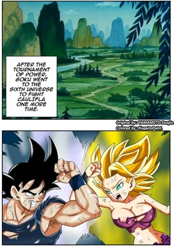 [kugairopaint] kefla vs Goku