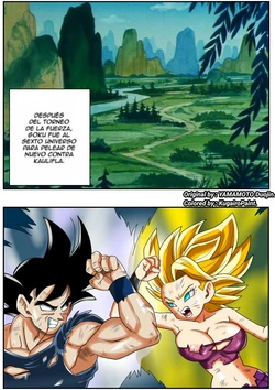 [kugairopaint] kefla vs Goku