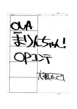 Soreyuke Marin-chan Opening Storyboards