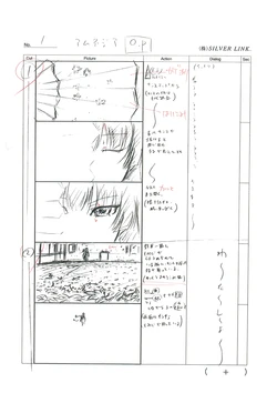 Dusk Maiden of Amnesia Opening Storyboards