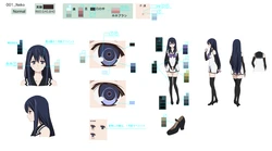 Brynhildr in the Darkness Color Settei