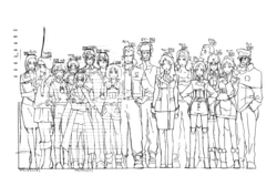 Macross Frontier (+Movies) Settei + Color Settei