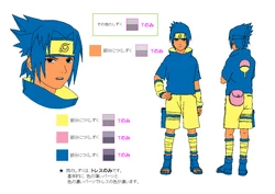 Naruto Shippuden Color Settei