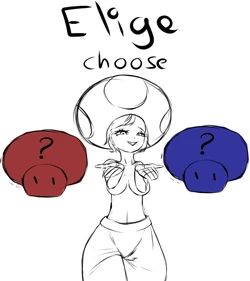 Red or Blue (Super Mario Edition)