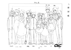 Girls Bravo First Season Settei