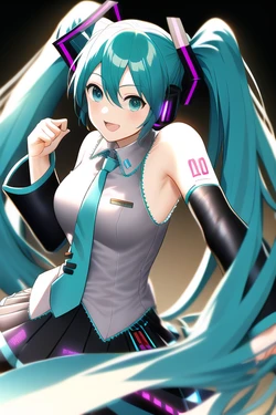 My AI made Hatsune Miku pics [AI Generated]