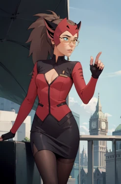 Catra AI Art - PIXAI by Deer Hook [AI Generated]