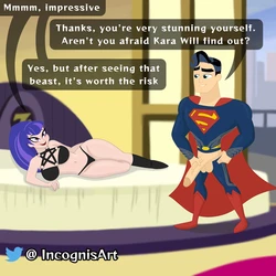 [IncognisArt] Superman Vs. (DC Superhero Girls)