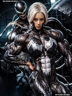 ●PIXIV● She-Venom Part2 ~ASSFST~ [AI Generated]