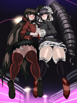 [CaptainKirb] Maki Harukawa & Celestia Ludenberg (Danganronpa)