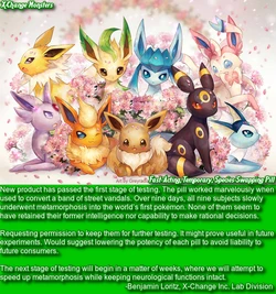 X Change Wild Monsters / Fantasy - Pokemon
