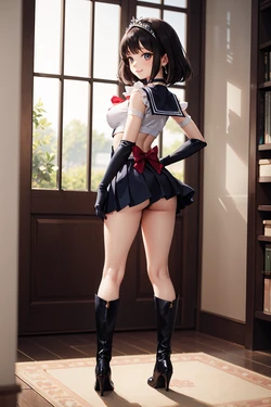 Sailor Saturn AI Image [AI Generated]