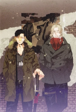 Shinchosha’s GANGSTA. + DOODLE postcard